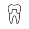 Aniamted tooth with dental crown signifying restorative dentistry