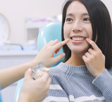 patient preparing for dental implant care in Daniel Island