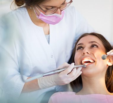 patient undergoing dental implant care in Daniel Island